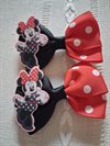 Hårklämma Minnie Rosett Röd